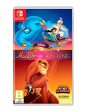 NINTENDO DISNEY CLASSIC GAMES: ALADDIN AND THE LION KING Hot on Sale