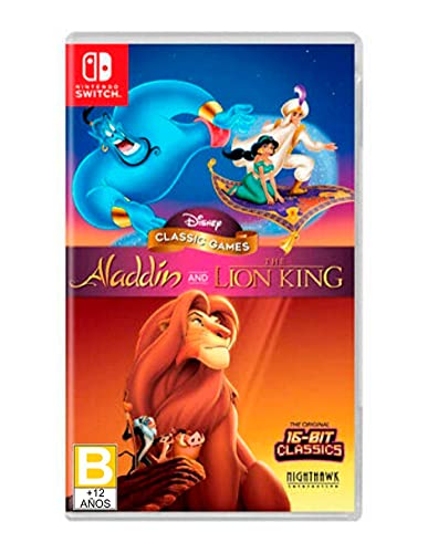 NINTENDO DISNEY CLASSIC GAMES: ALADDIN AND THE LION KING Hot on Sale