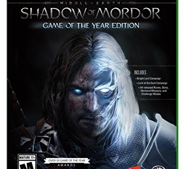 SHADOW OF MORDOR GAME OF THE YEAR EDITION XBOX ONE For Cheap