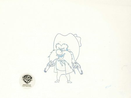 Looney Tunes Original Production Drawing: Yosemite Sam Cheap