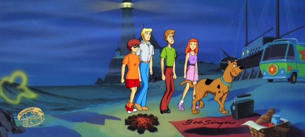 Scooby Doo Original Production Cel and Production Drawing Online