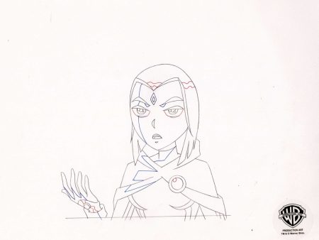 Teen Titans Original Production Drawing: Raven Online