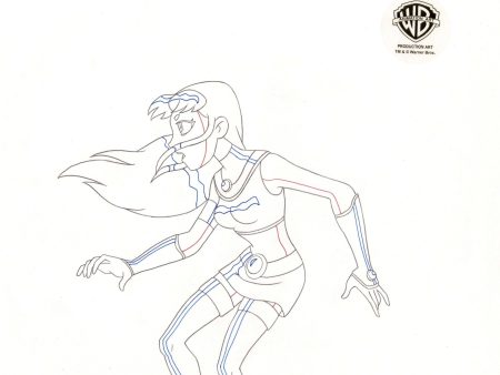 Teen Titans Original Production Drawing: Starfire For Cheap