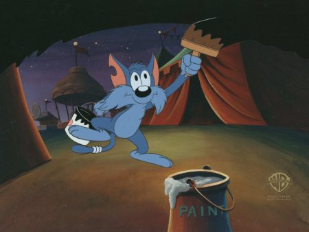 Tiny Toons Original Production Cel: Furrball Online Hot Sale