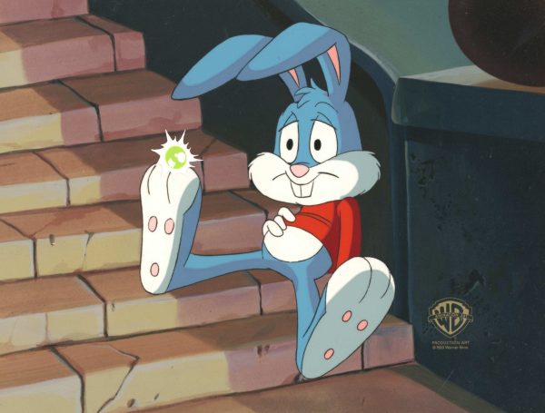 Tiny Toons Original Production Cel:  Buster Bunny Online now