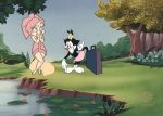 Animaniacs Original Production Cel: Minerva and Dot Sale