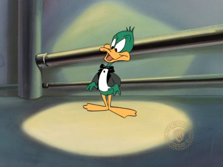 Tiny Toons Original Production Cel:  Plucky Duck Online