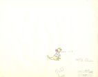 Winnie the Pooh Original Production Drawing: Tigger, Roo, Sis, and Tagalong Fashion