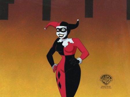 Batman The Animated Series Original Production Cel: Harley Quinn Sale