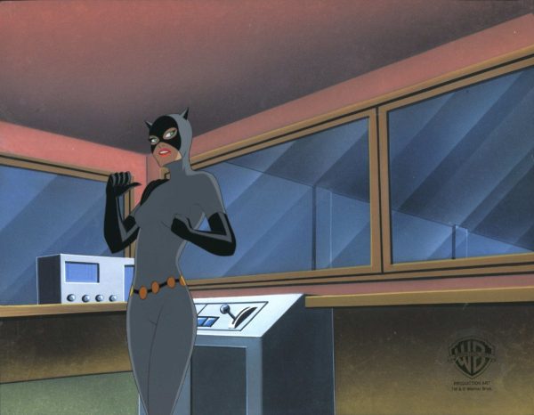 Batman The Animated Series Original Production Cel: Catwoman Discount