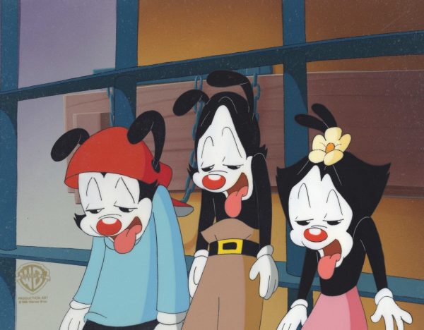 Animaniacs Original Production Cel: Yakko, Wakko, Dot on Sale