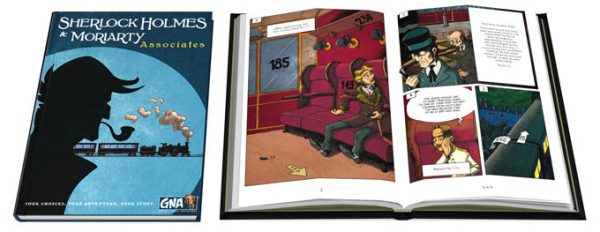 Graphic Novel Adventures - Sherlock Holmes & Moriarty: Associates (Book) For Sale