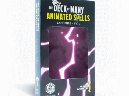 The Deck Of Many: Animated Spells: Cantrips Hot on Sale