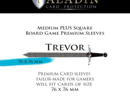 Paladin Card Protection - Trevor (76mm x 76mm, Medium Plus Square) Hot on Sale