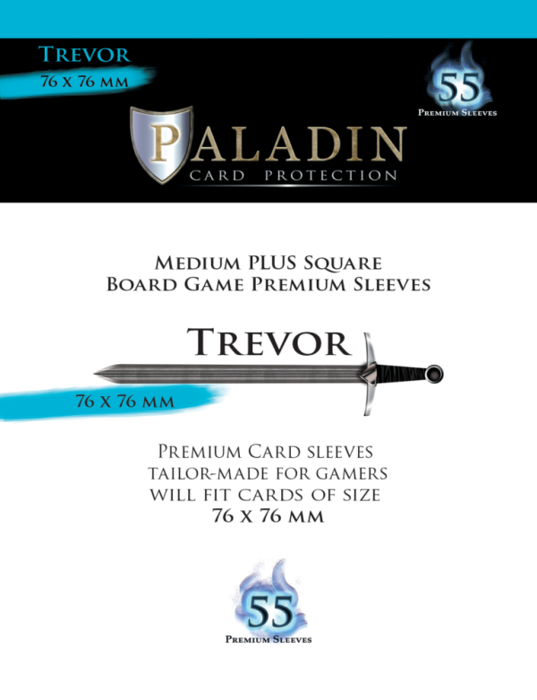 Paladin Card Protection - Trevor (76mm x 76mm, Medium Plus Square) Hot on Sale