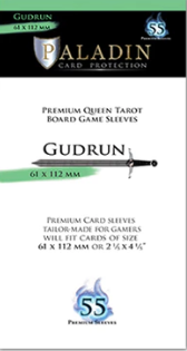 Paladin Card Protection - Gudrun (61 mm x 112 mm, Premium Queen Tarot) Supply