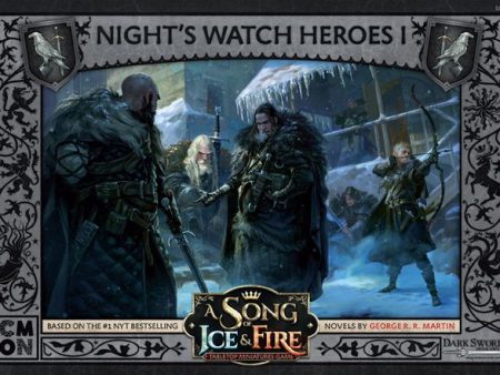 A Song of Ice & Fire: Tabletop Miniatures Game - Night s Watch Heroes I Online Sale