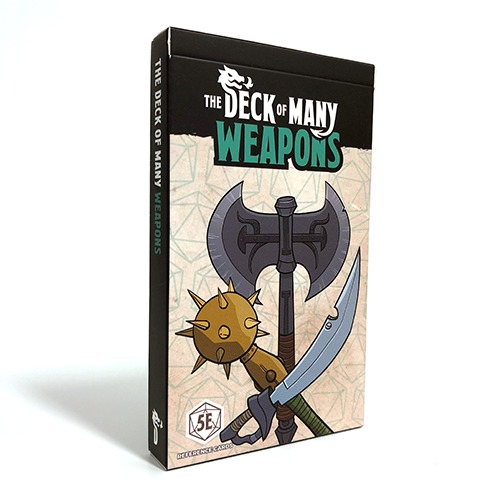 The Deck Of Many: Weapons Hot on Sale