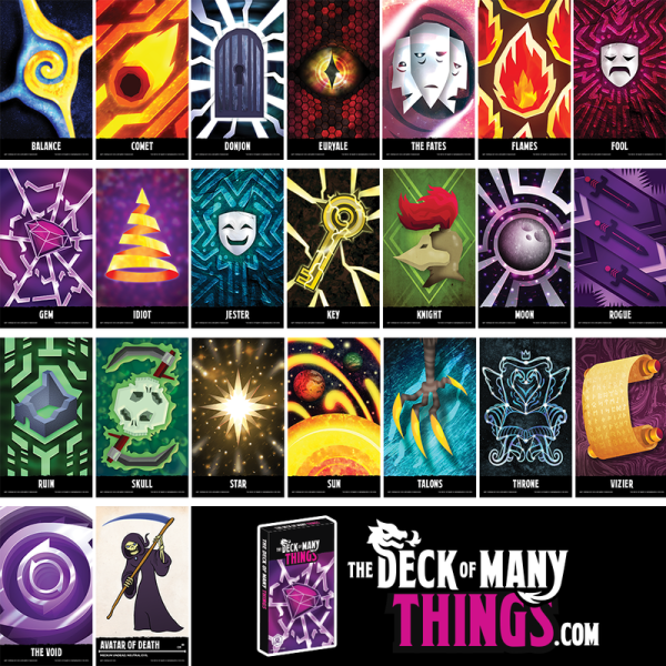 The Deck Of Many: Things Online